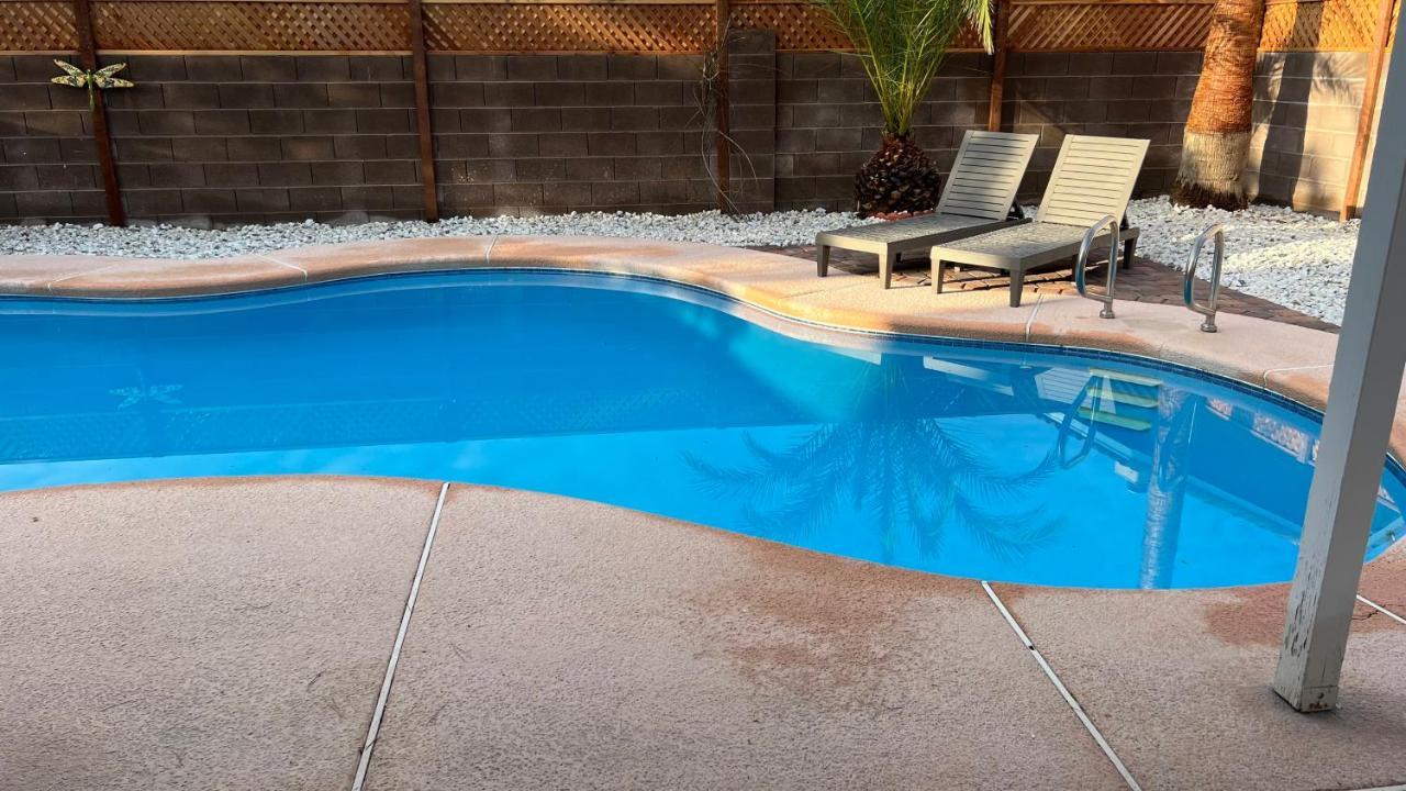Villa Large Pool & Patio Cozy Single Story Family House Las Vegas Esterno foto